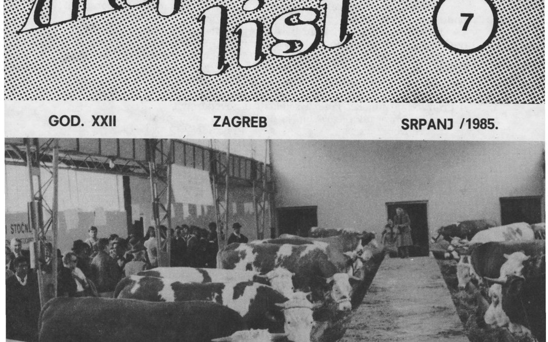 Mljekarski list 7/1985