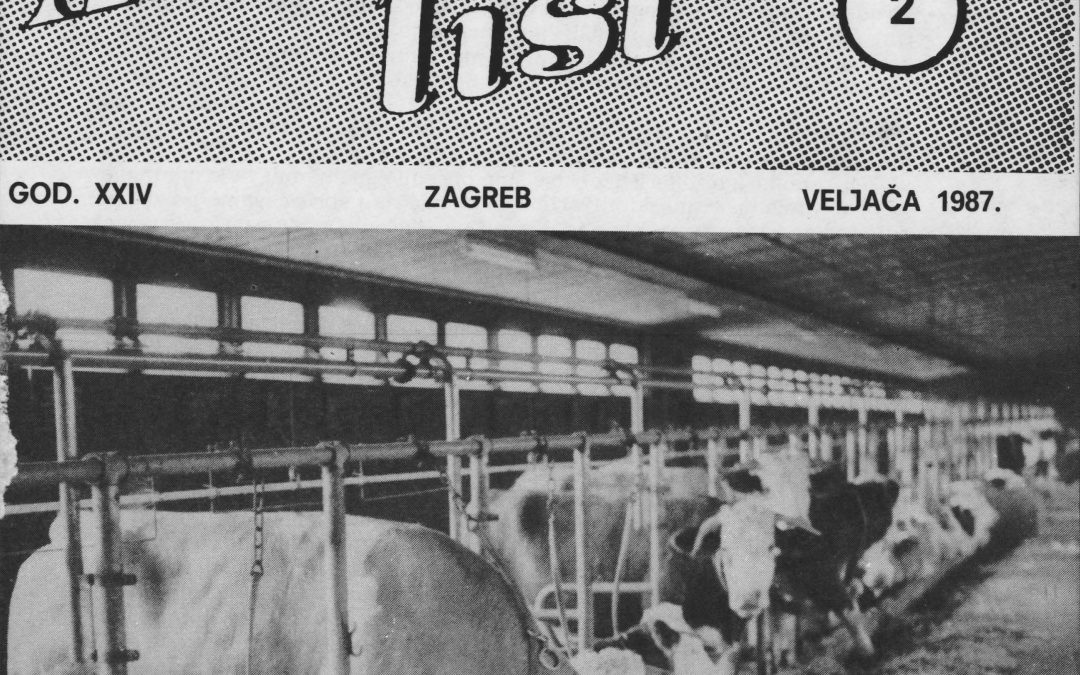 Mljekarski list 2/1987